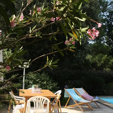 빌라 Maison Calme Avec Piscine Privee, Golfs, Lac Et Plages 라카노오세앙